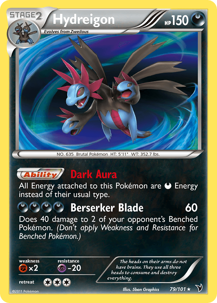 Hydreigon, carta 79 de Noble Victories