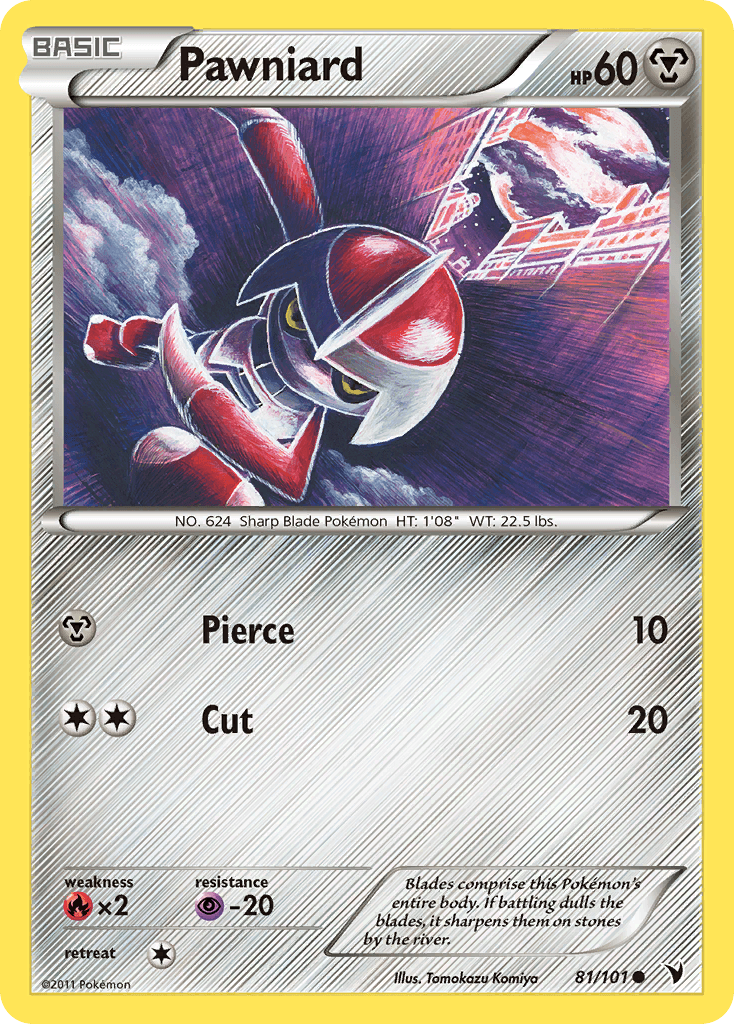 Pawniard, carta 81 de Noble Victories