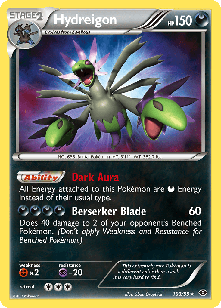 Hydreigon, carta 103 de Next Destinies