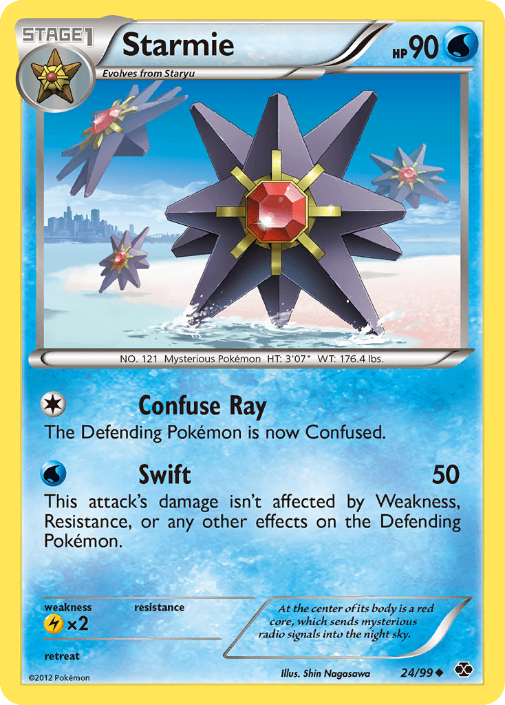 Starmie, carta 24 de Next Destinies