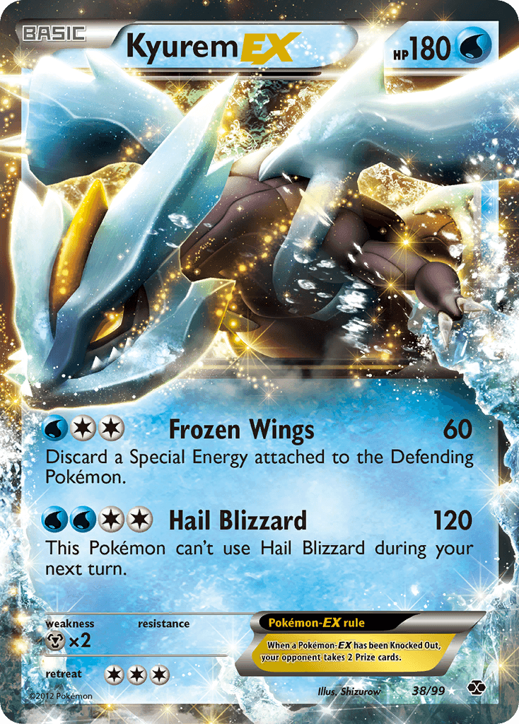 Kyurem-EX, carta 38 de Next Destinies