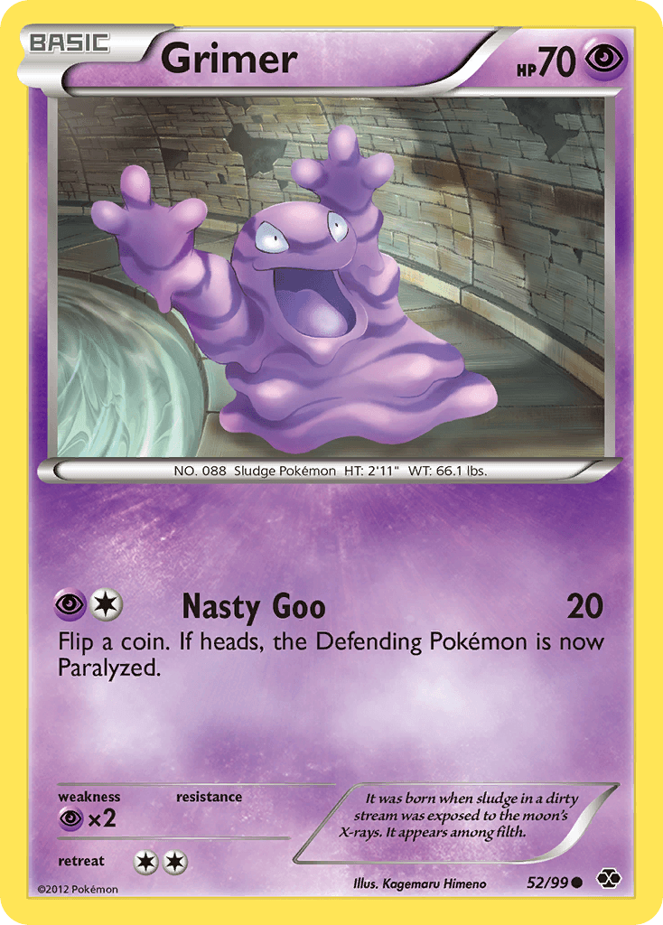 Grimer, carta 52 de Next Destinies