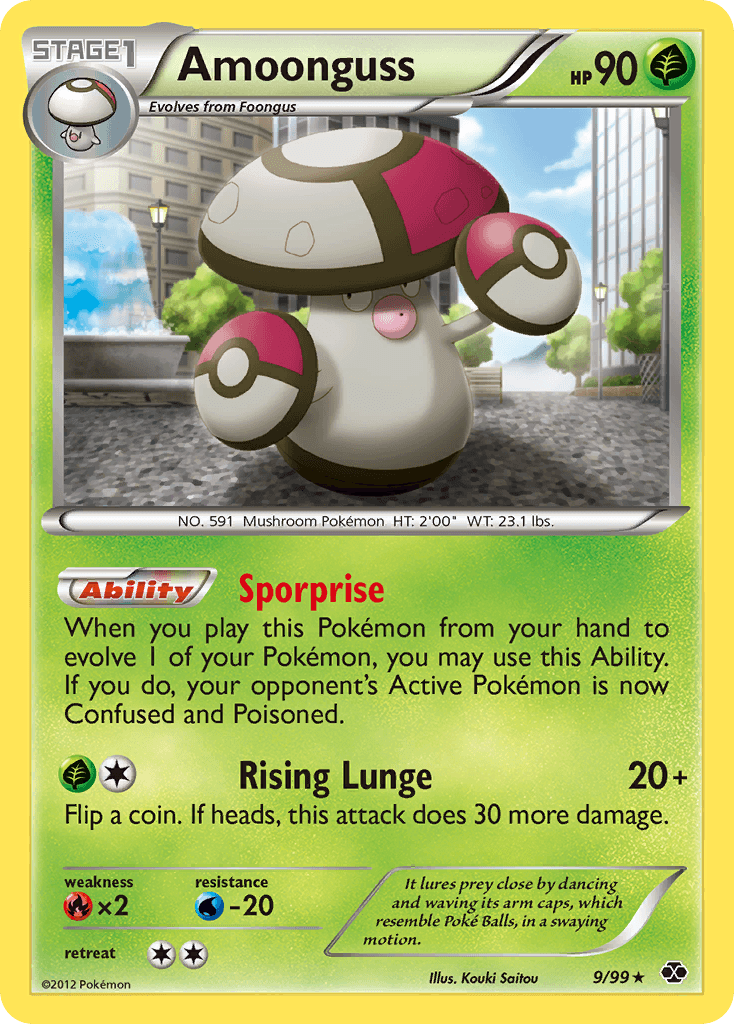 Amoonguss, carta 9 de Next Destinies