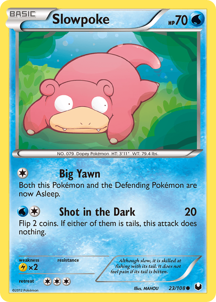 Slowpoke, carta 23 de Dark Explorers