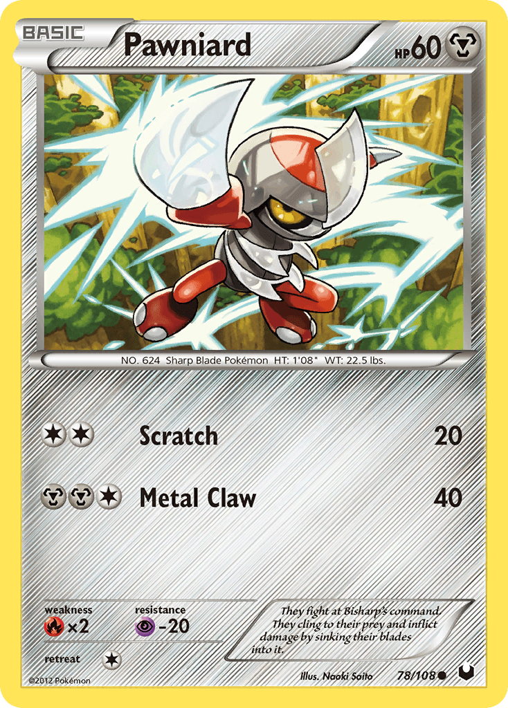 Pawniard, carta 78 de Dark Explorers