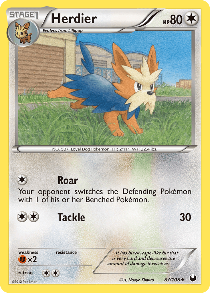 Herdier, carta 87 de Dark Explorers