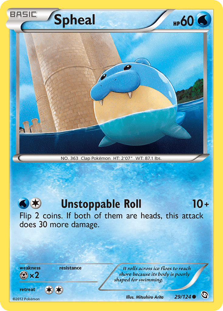 Spheal, carta 29 de Dragons Exalted
