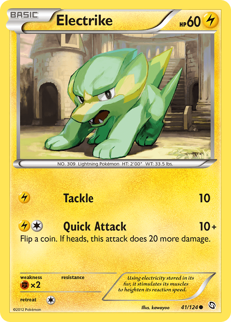Electrike, carta 41 de Dragons Exalted