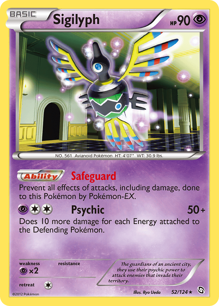 Sigilyph, carta 52 de Dragons Exalted
