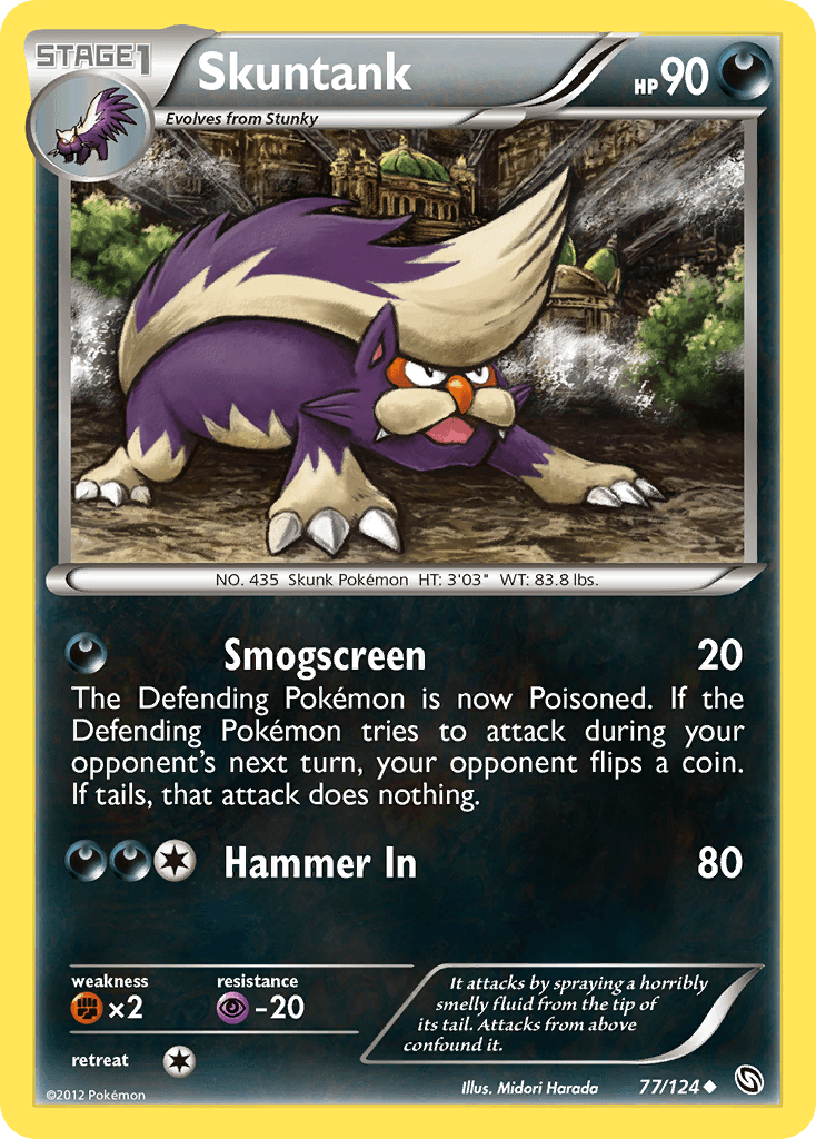 Skuntank, carta 77 de Dragons Exalted