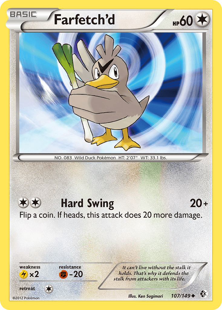 Farfetch’d, carta 107 de Boundaries Crossed