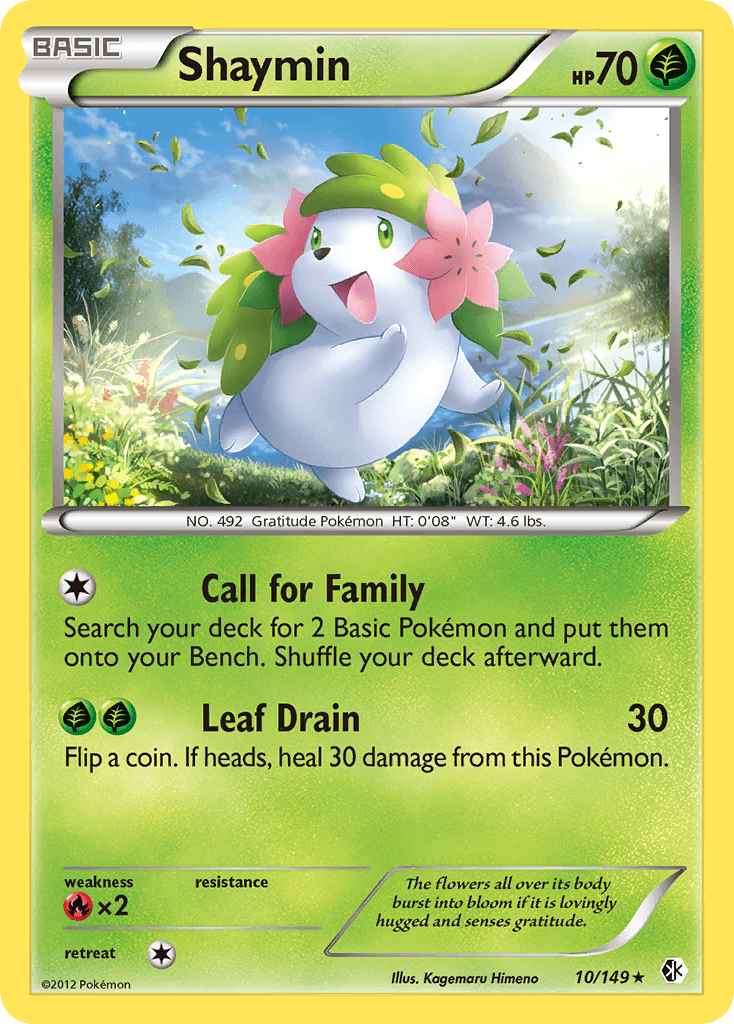 Shaymin, carta 10 de Boundaries Crossed
