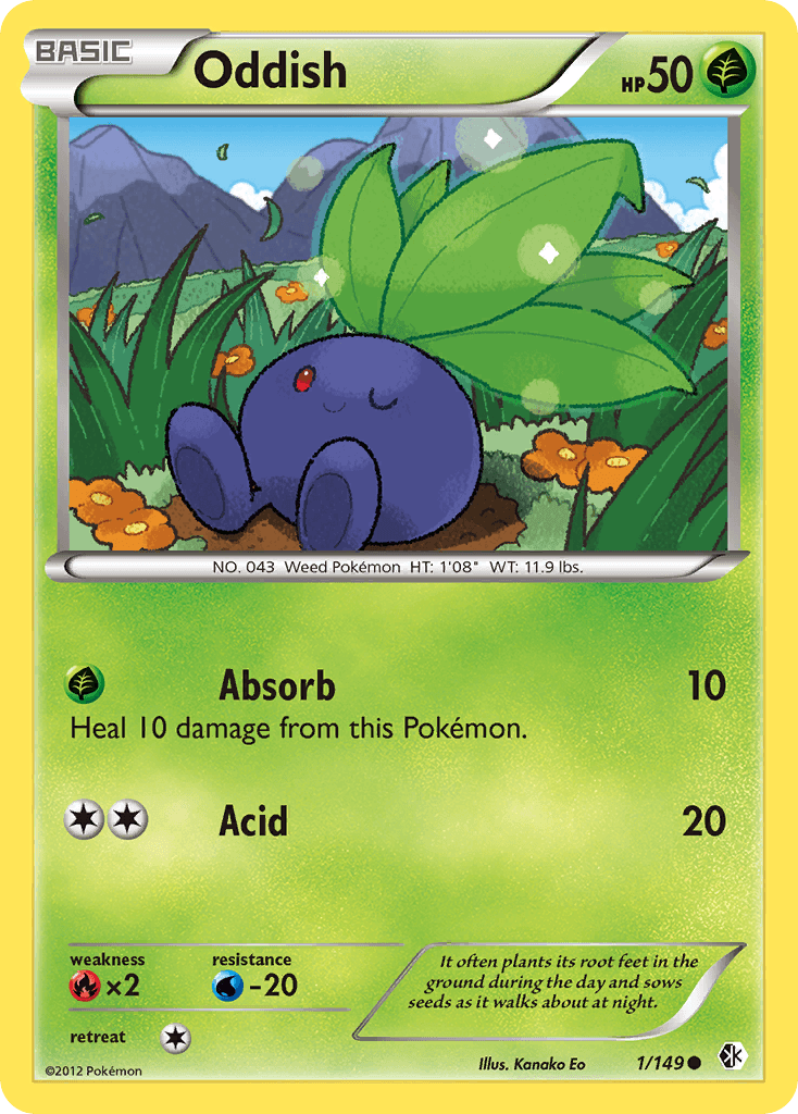 Oddish, carta 1 de Boundaries Crossed