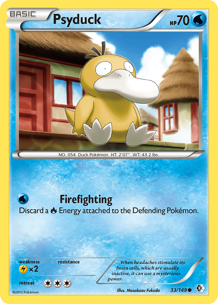 Psyduck, carta 33 de Boundaries Crossed