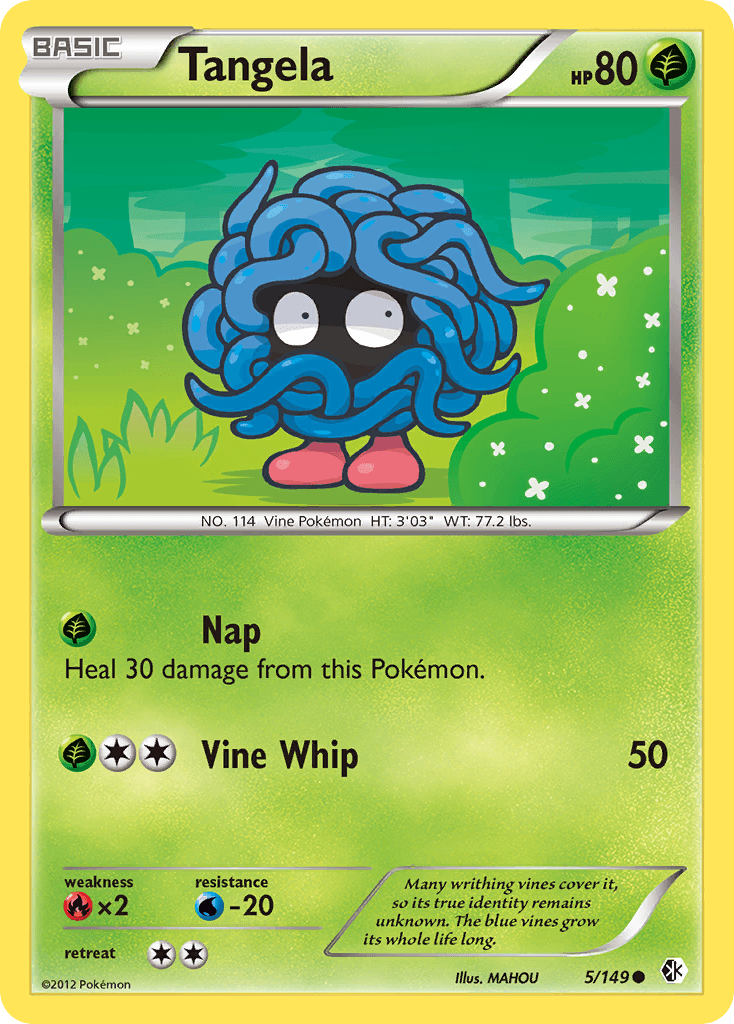 Tangela, carta 5 de Boundaries Crossed