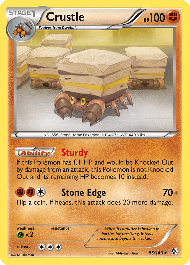 Crustle, carta 85 de Boundaries Crossed