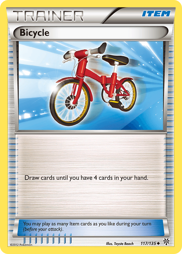 Bicycle, carta 117 de Plasma Storm