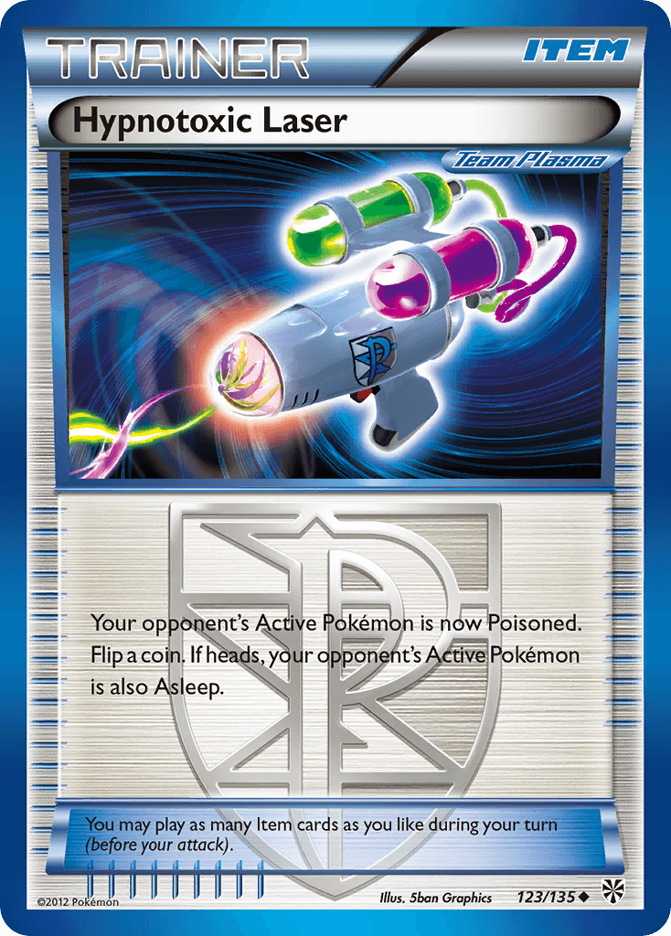 Hypnotoxic Laser, carta 123 de Plasma Storm