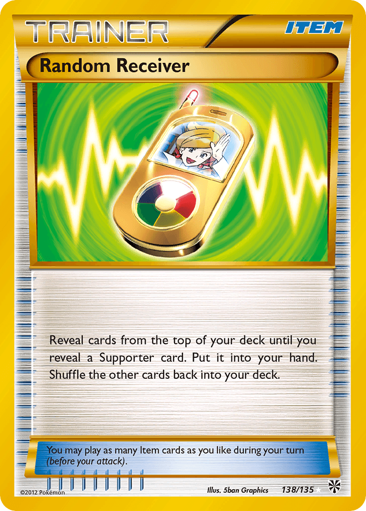 Random Receiver, carta 138 de Plasma Storm