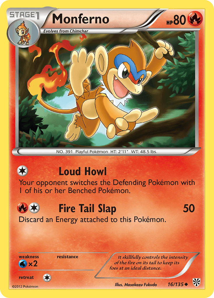 Monferno, carta 16 de Plasma Storm