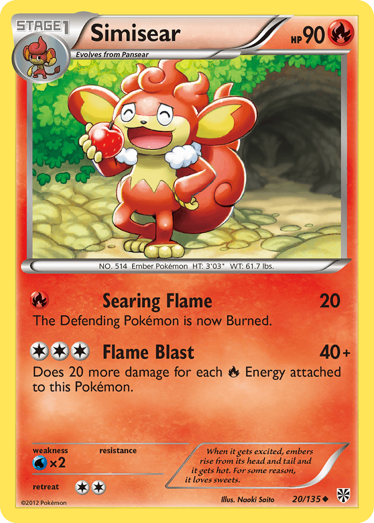 Simisear, carta 20 de Plasma Storm