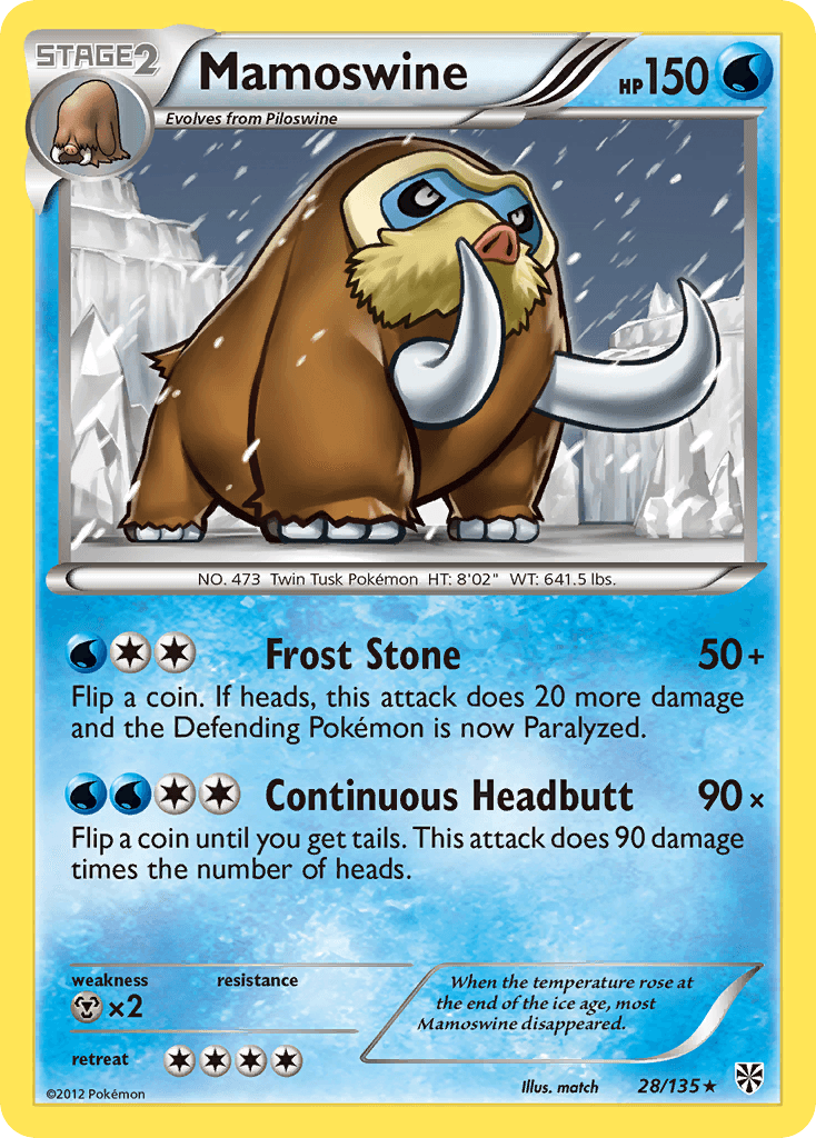 Mamoswine, carta 28 de Plasma Storm