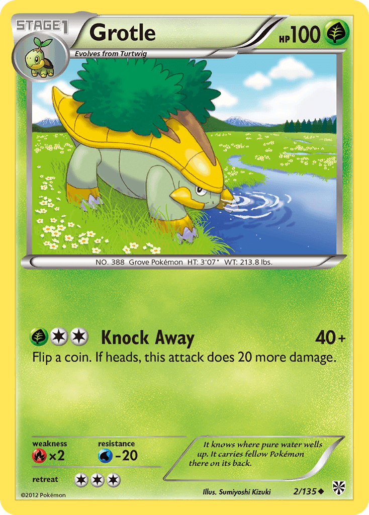 Grotle, carta 2 de Plasma Storm