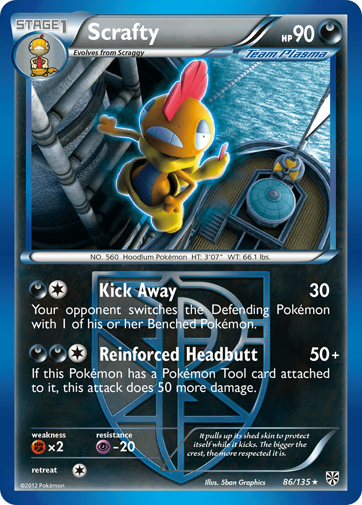 Scrafty, carta 86 de Plasma Storm