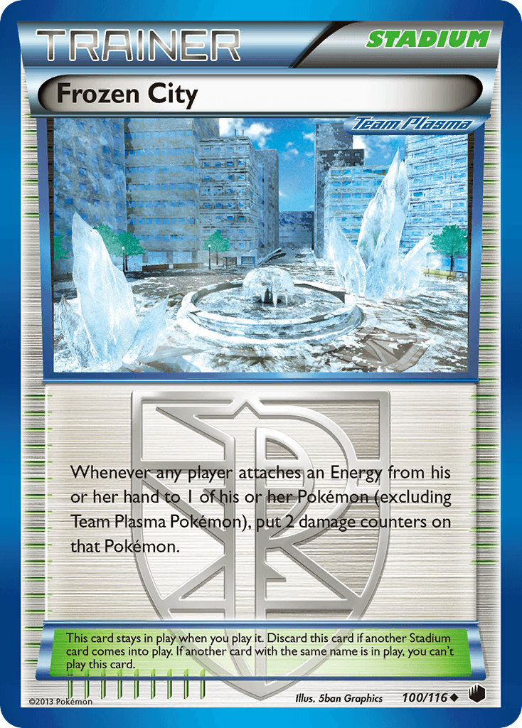 Frozen City, carta 100 de Plasma Freeze