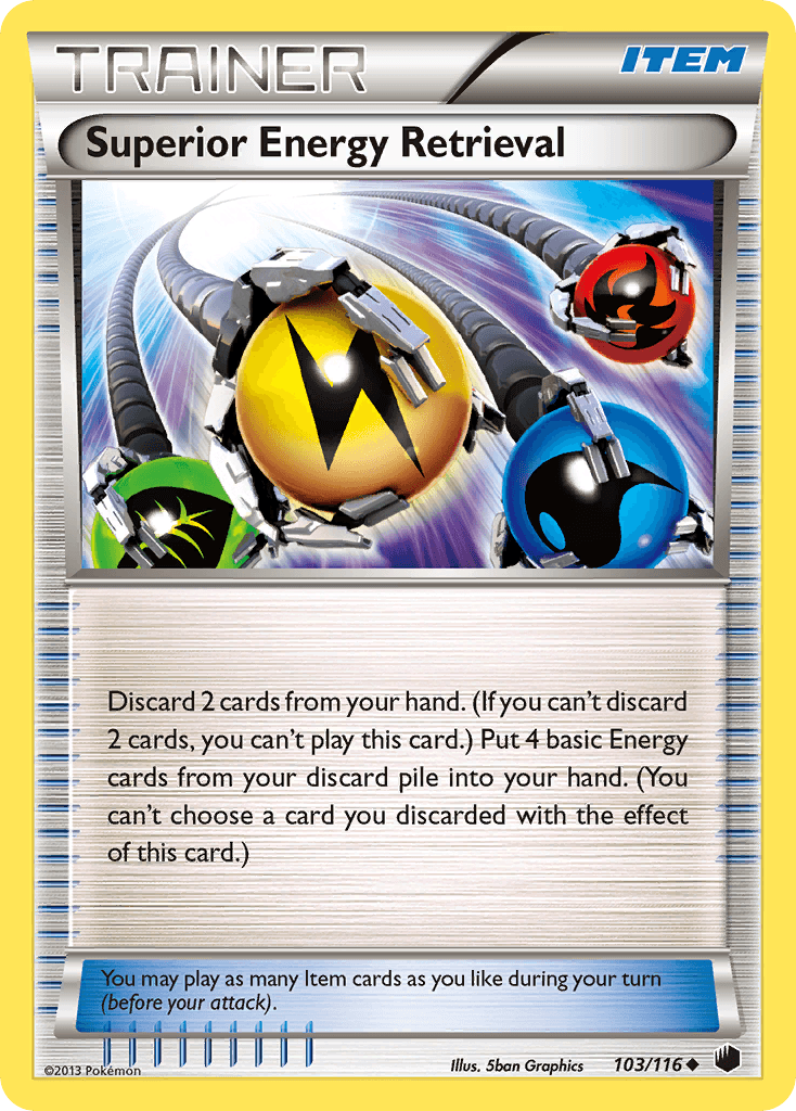 Superior Energy Retrieval, carta 103 de Plasma Freeze
