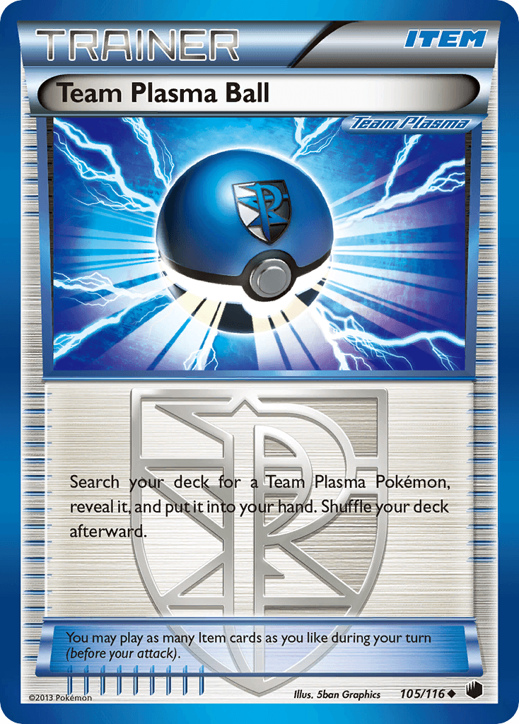 Team Plasma Ball, carta 105 de Plasma Freeze