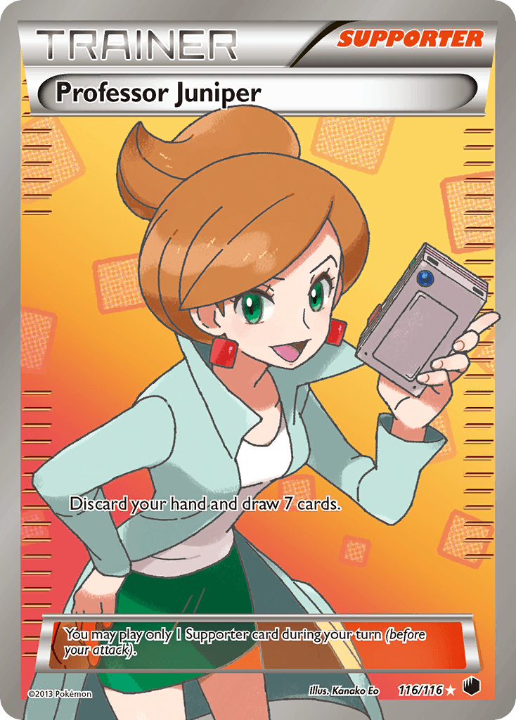 Professor Juniper, carta 116 de Plasma Freeze