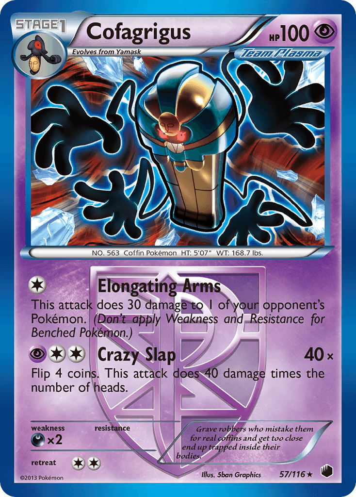 Cofagrigus, carta 57 de Plasma Freeze
