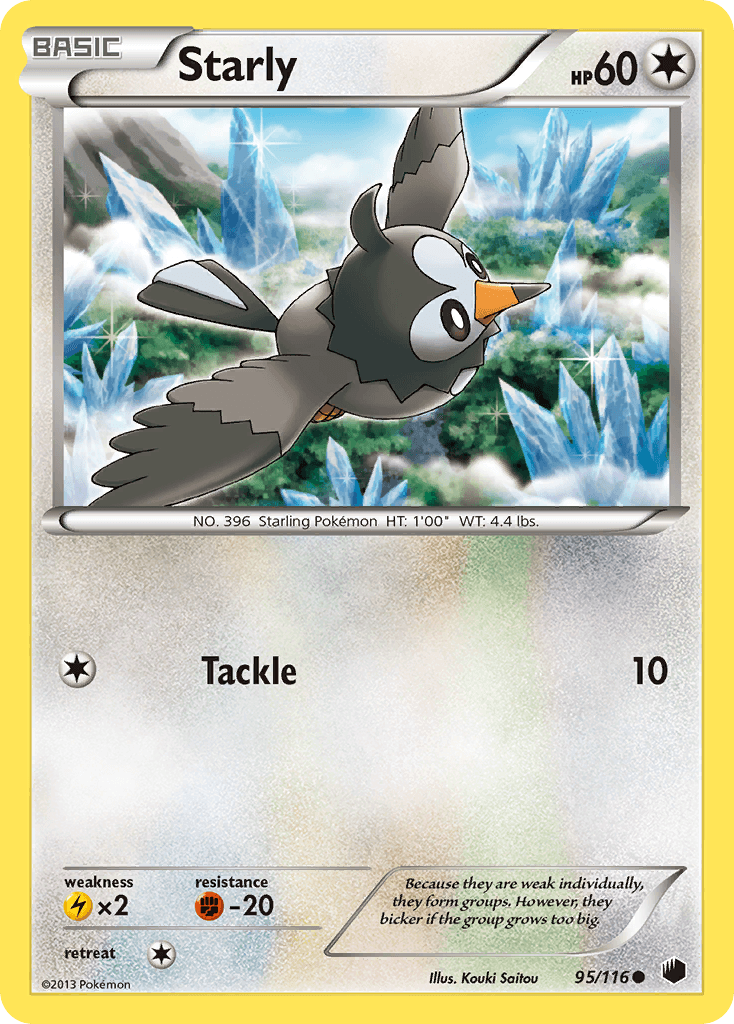 Starly, carta 95 de Plasma Freeze