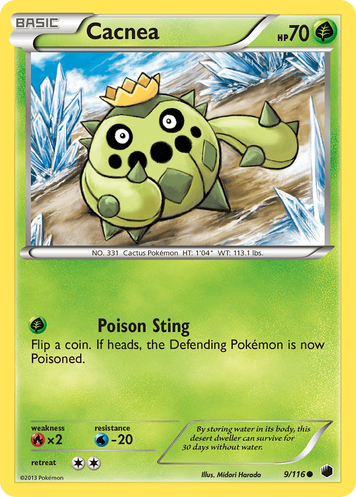 Cacnea, carta 9 de Plasma Freeze