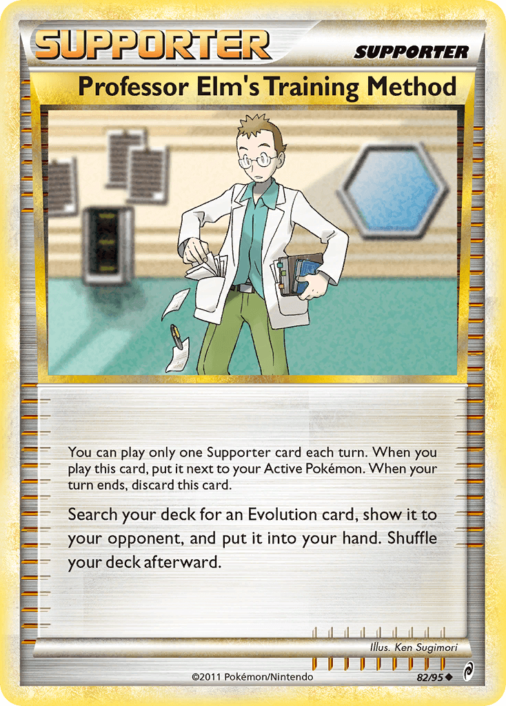 Professor Elm's Training Method, carta 82 de Call of Legends