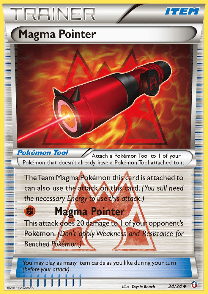 Magma Pointer, carta 24 de Double Crisis
