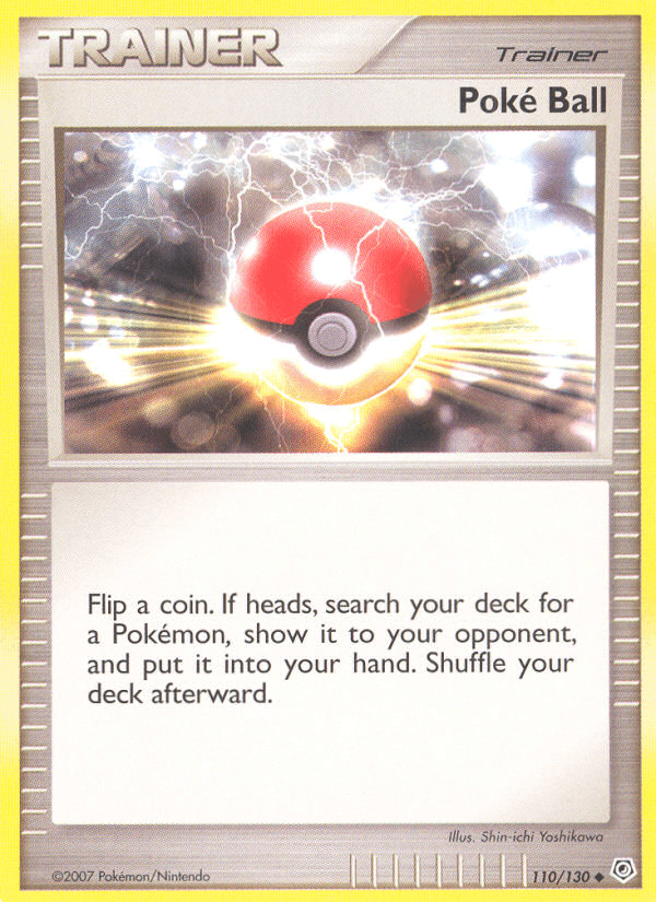 Poké Ball, carta 110 de Diamond & Pearl