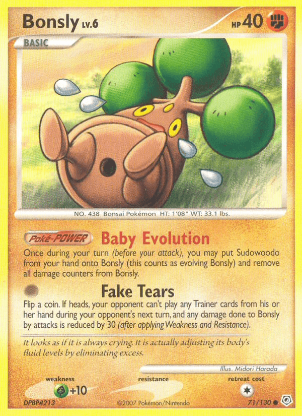 Bonsly, carta 71 de Diamond & Pearl