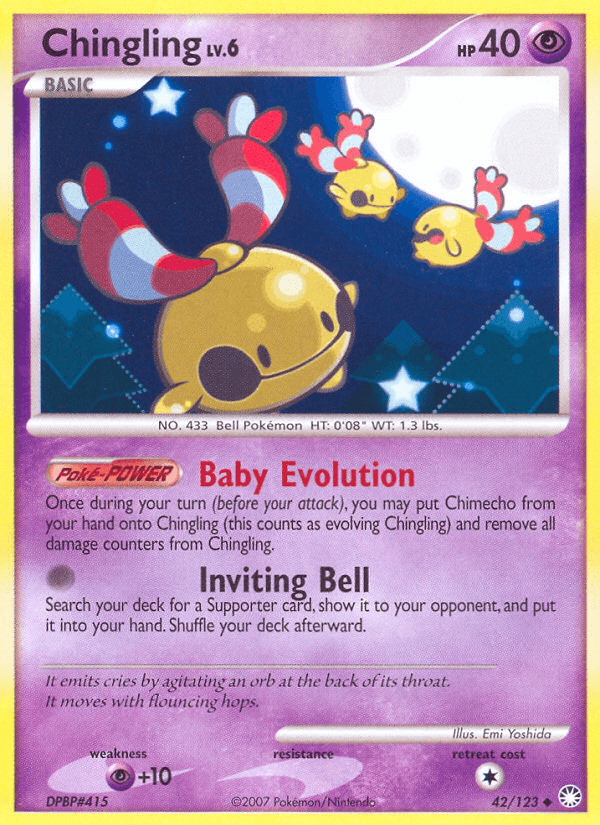 Chingling, carta 42 de Mysterious Treasures