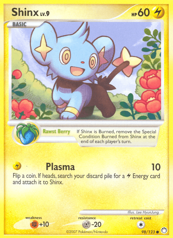 Shinx, carta 98 de Mysterious Treasures