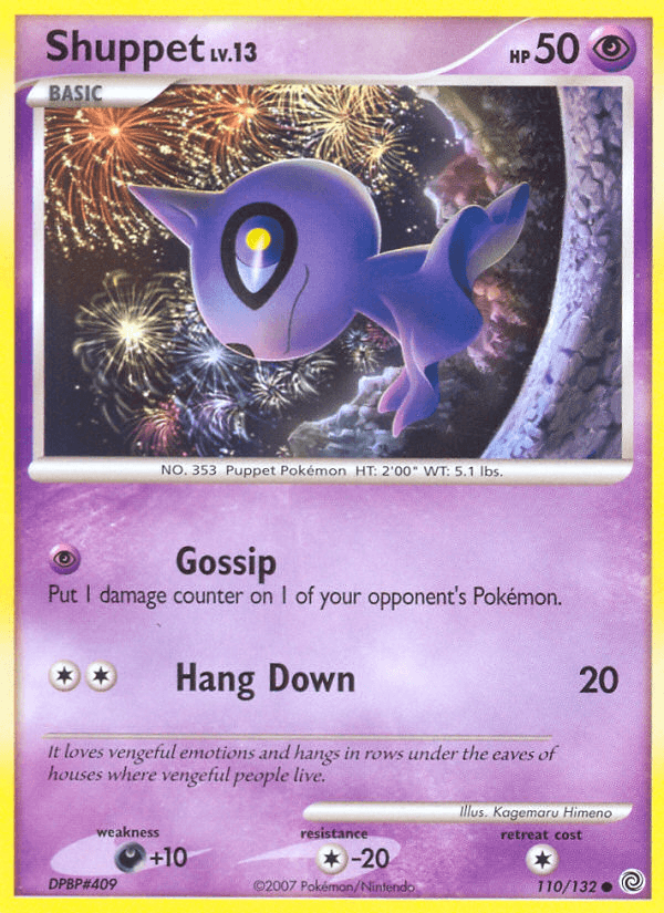 Shuppet, carta 110 de Secret Wonders