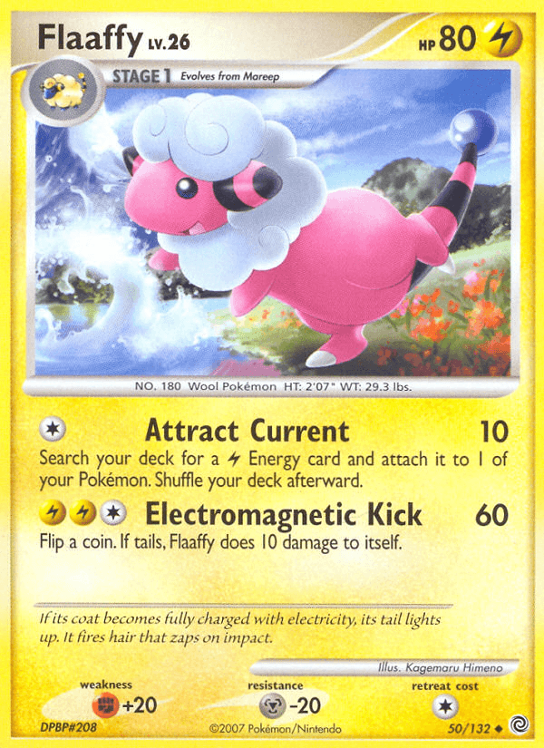 Flaaffy, carta 50 de Secret Wonders