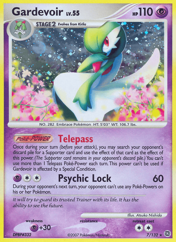 Gardevoir, carta 7 de Secret Wonders