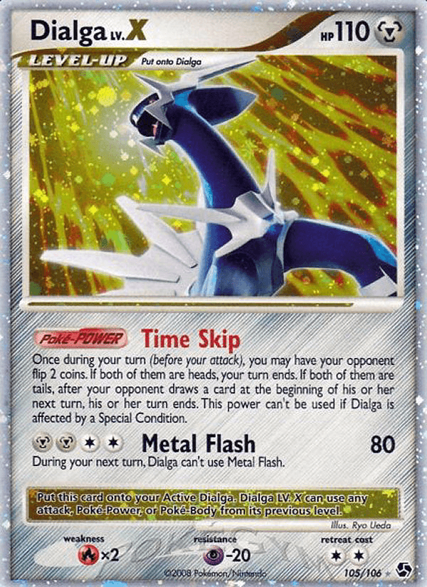 Dialga, carta 105 de Great Encounters