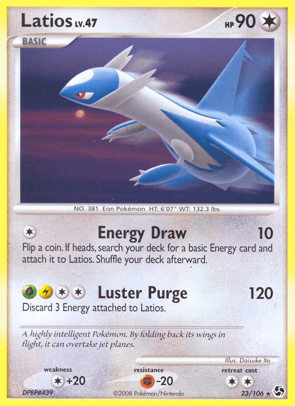 Latios, carta 23 de Great Encounters