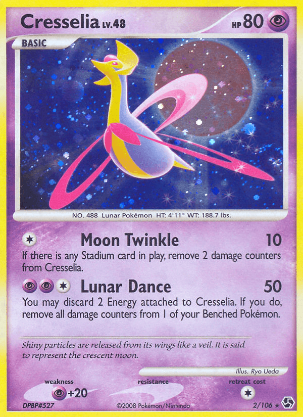 Cresselia, carta 2 de Great Encounters