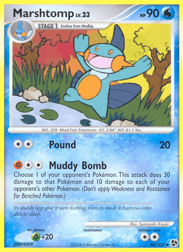 Marshtomp, carta 46 de Great Encounters