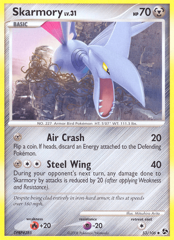 Skarmory, carta 53 de Great Encounters