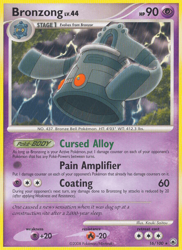 Bronzong, carta 16 de Majestic Dawn